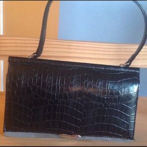 Black/Gray Boutique Handbag